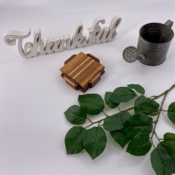 Maple Wooden Handmade Coasters - Picture 2 of 7